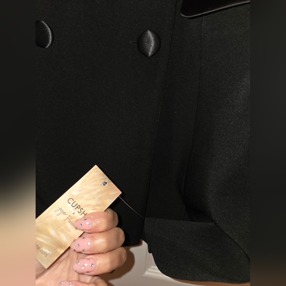 Elegant Black Women's Blazer Dress  Nwt - Picture 4 of 4